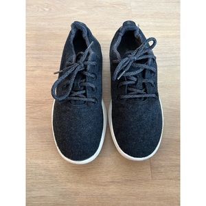 Allbirds Men’s Wool Runners True Black (Black with Cream Sole) US 11